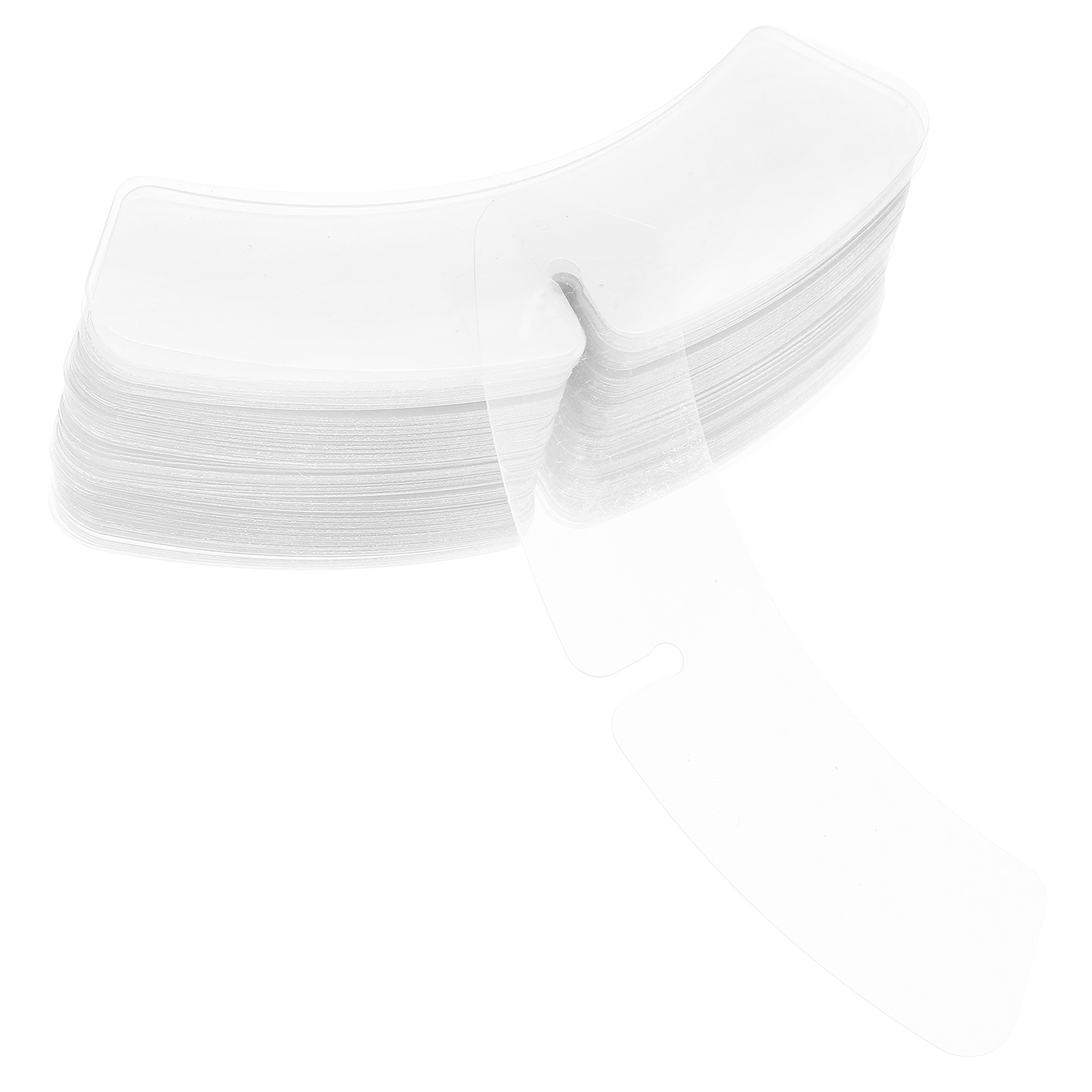 100 stks Shirt Blijft Plastic Ondersteunt Voor Mannen Netjes Ondersteuning Accessoires Kraag Ondersteuning Accessoires Heren Kraag Blijft