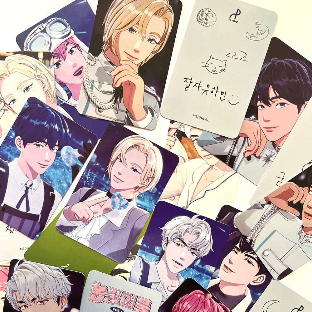 5 ชิ้น/เซ็ตเกาหลี Plave 1st single อัลบั้มการ์ด Lomo Asterum Photo Card สองด้าน Photocards แฟนคอลเลกชันของขวัญ
