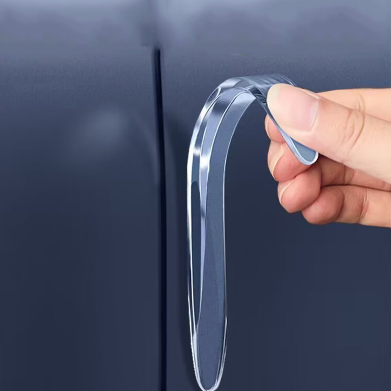 4 STUKS Autodeur Anti-Collision Strip Onzichtbare Universele Edge Guard Scratch Auto Protector Stickers Decoratie Strip Auto Accessoire