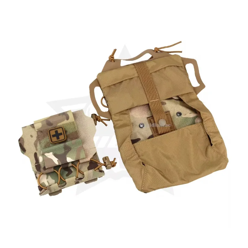 IFAK กระเป๋า MOLLE ชุดปฐมพยาบาลการอยู่รอดกลางแจ้งการล่าสัตว์ถุงฉุกเฉินชุดตั้งแคมป์