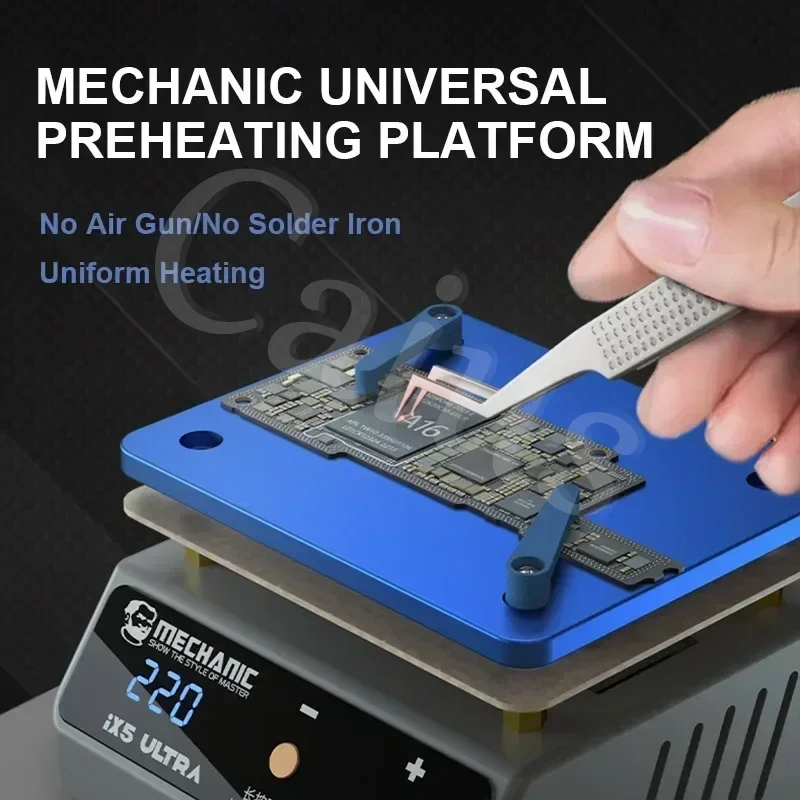 Станция предварительного нагрева MECHANIC IX5 Ultra, многослойная платформа предварительного нагрева, термостатическая для Android/IPhoneX-14Pro Max, ремонт материнской платы