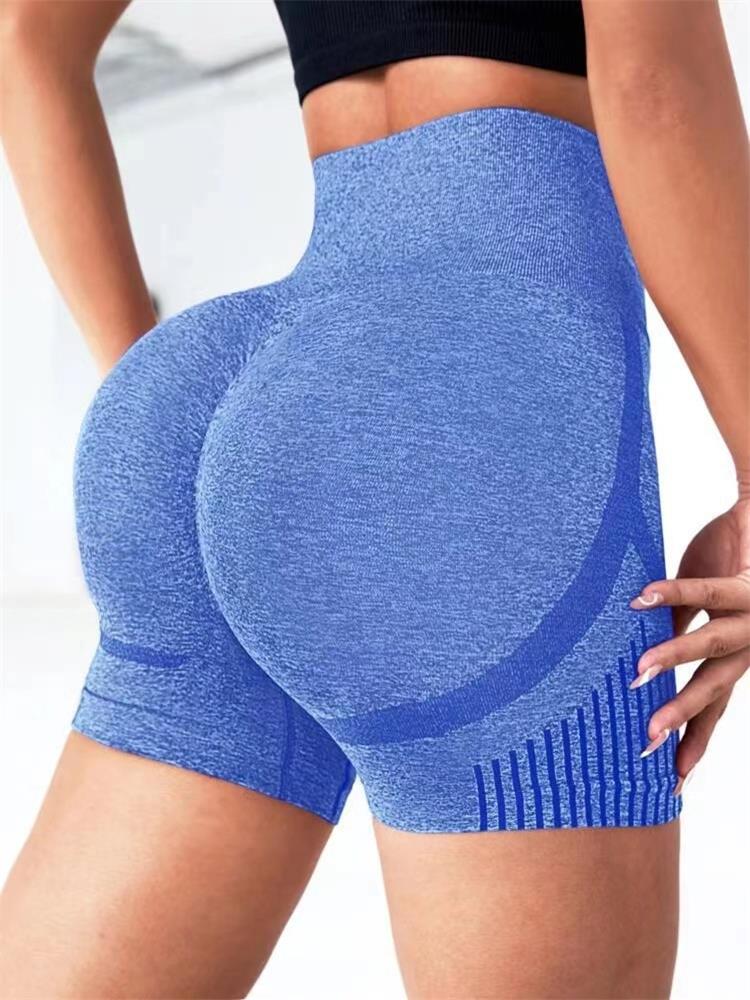 Frauen Yoga Shorts Hohe Taille Workout Shorts Fitness Yoga Lift Butt Fitness Damen Yoga Gym Laufen Kurze Hosen Sportswear