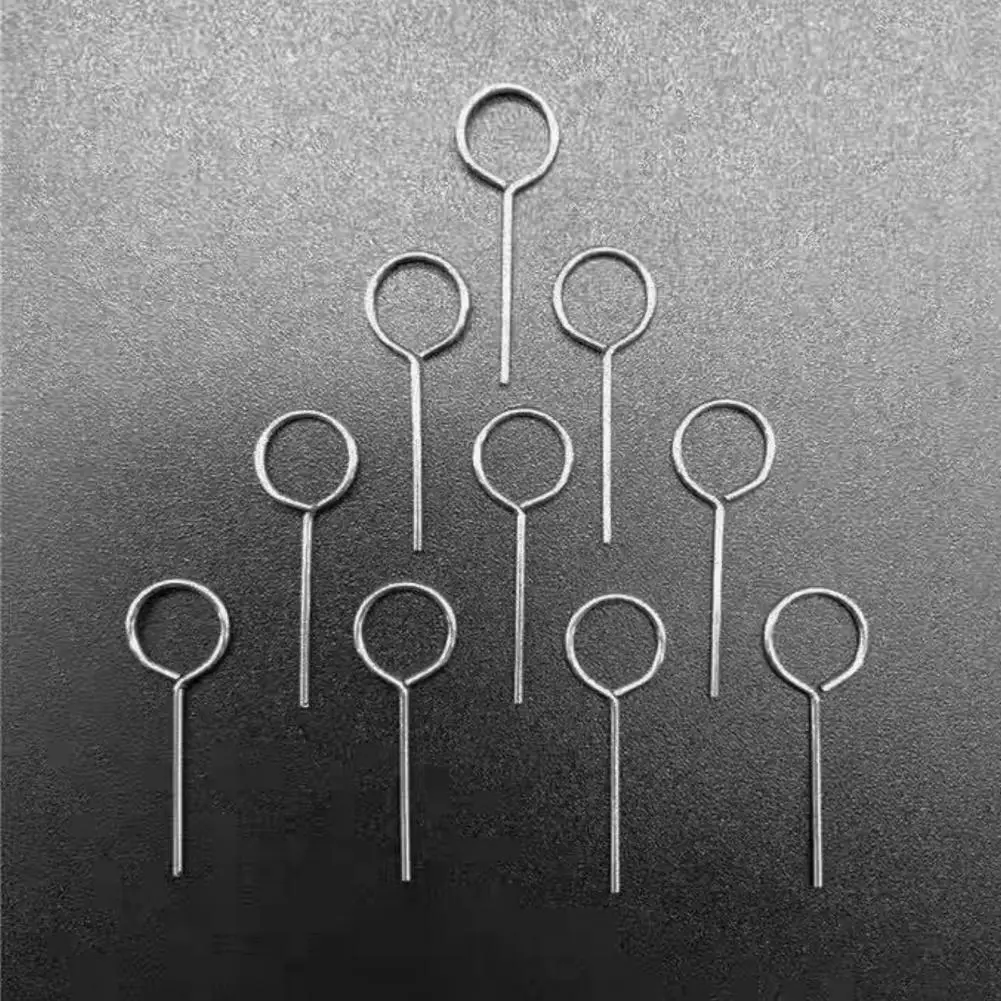 20Pcs Universal Phone SIM Card Remover Anti-Lost Wide Compatible Round Cellphones SIM Card Pin Tablet