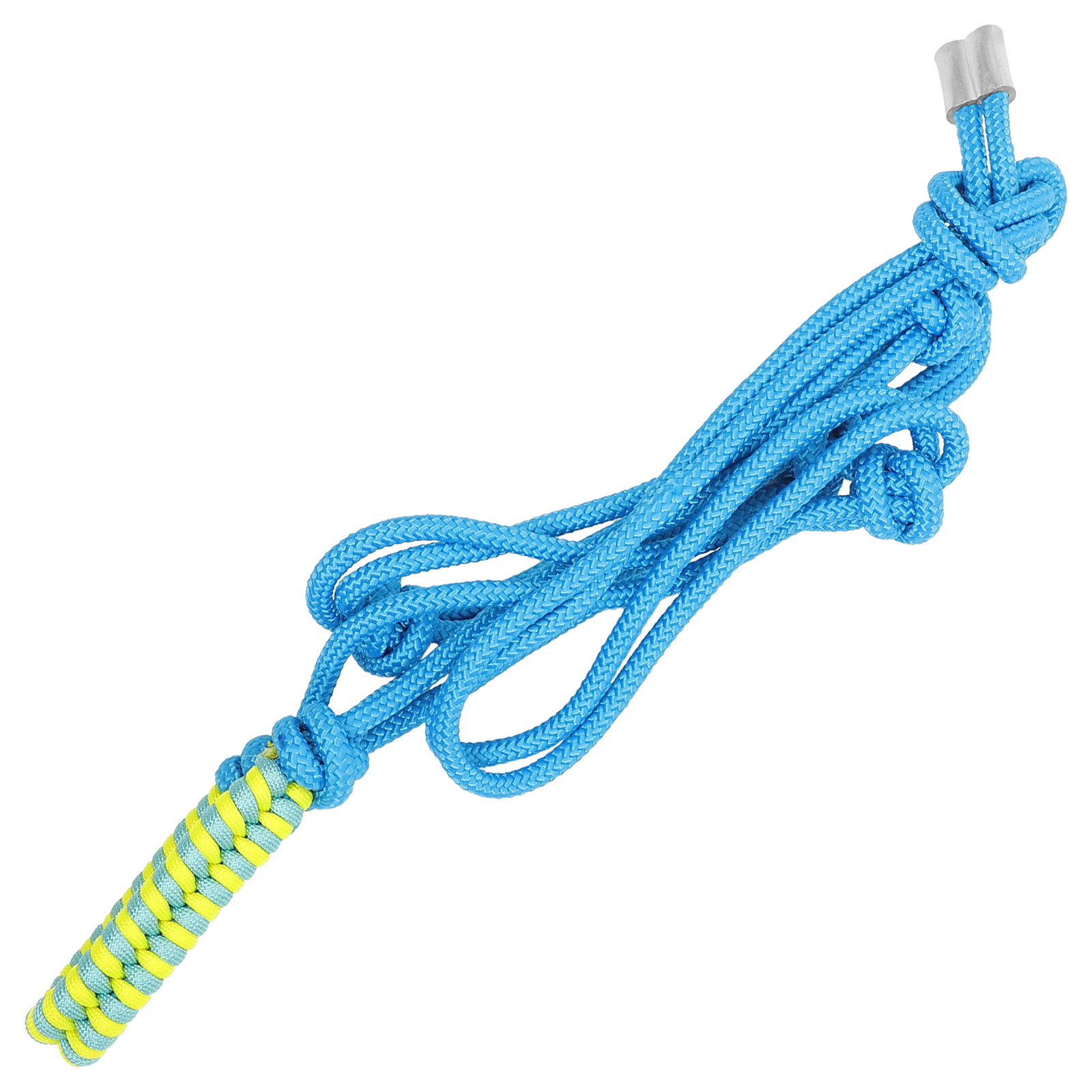 Corda trançada cabeça de cavalo colar halter resistente ao desgaste halteres de náilon para mostrar estilo ocidental bridas bitless portátil fornecimento de cavalo