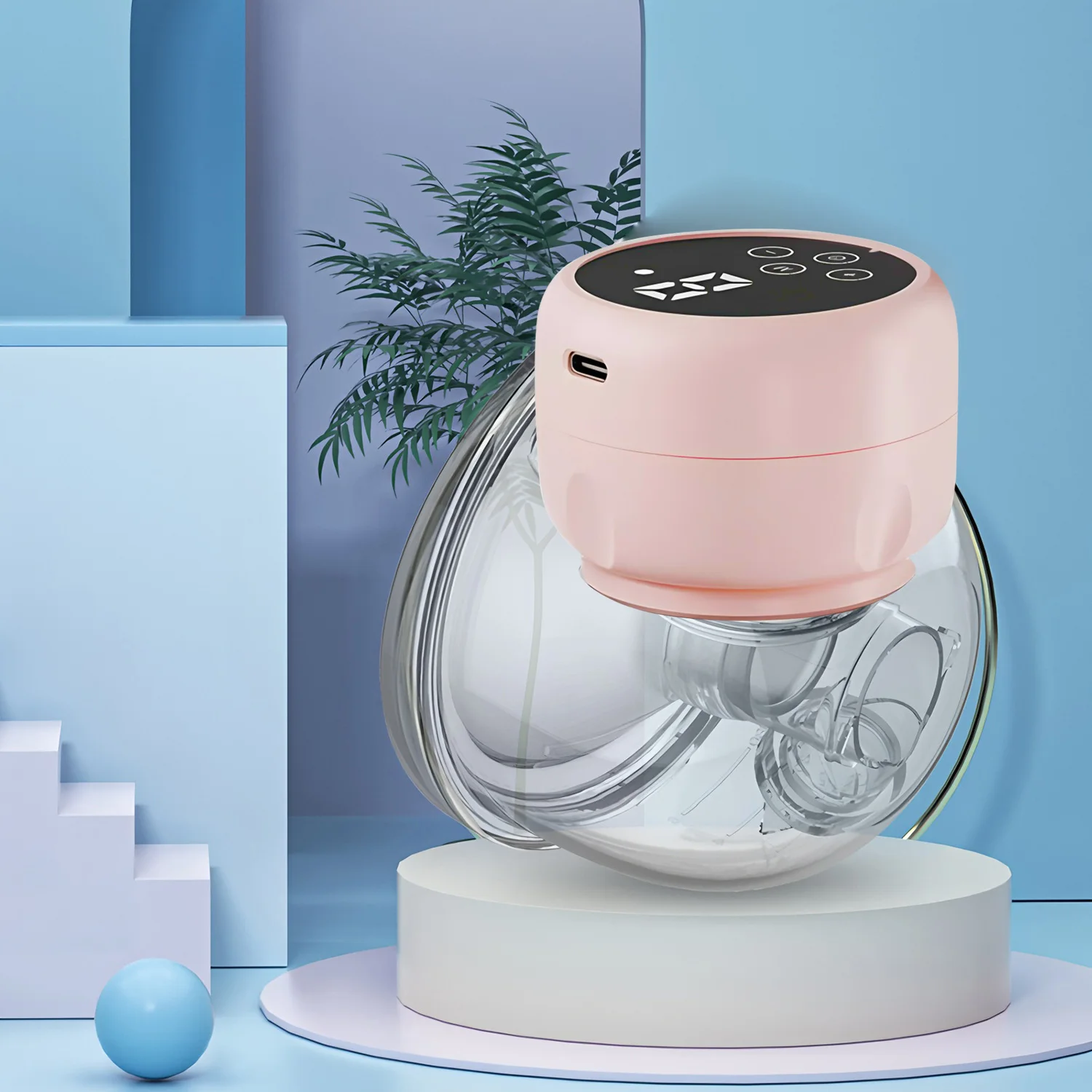 Bomba tira-leite vestível usb, leite materno, suprimentos para bebês, bomba tira-leite elétrica automática