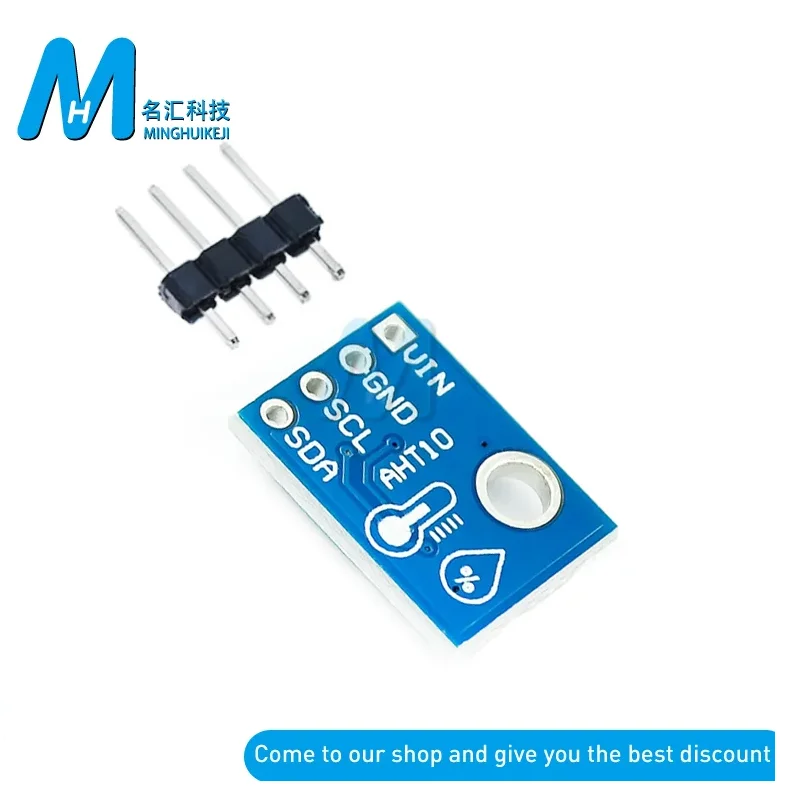 New AHT10 High Precision Digital Temperature and Humidity Sensor Measurement Module I2C Communication Replace DHT11 SHT20 AM2302