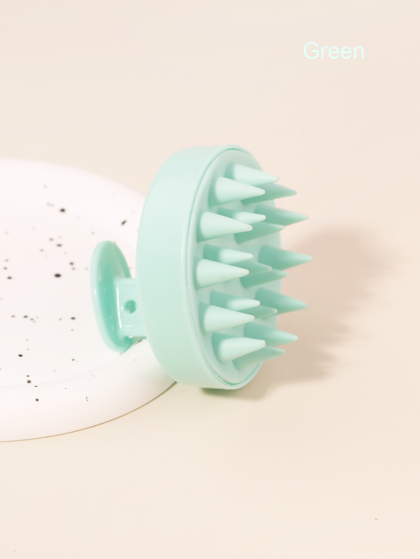1 spazzola per shampoo per massaggiatore per cuoio capelluto, spazzola per la pulizia del cuoio capelluto, silicone, per la rimozione della forfora, spazzola per la crescita dei capelli
