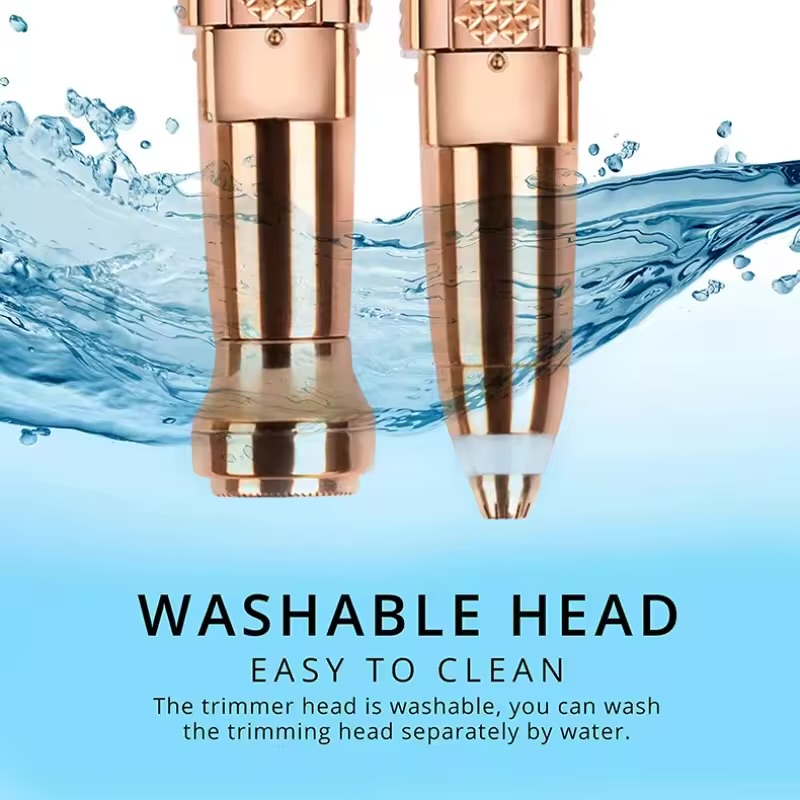 2 in 1 여성용 전기 눈썹 트리머 USB 충전 휴대용 비키니 제모기 무통증 면도기 여성용 얼굴 눈썹 트리머