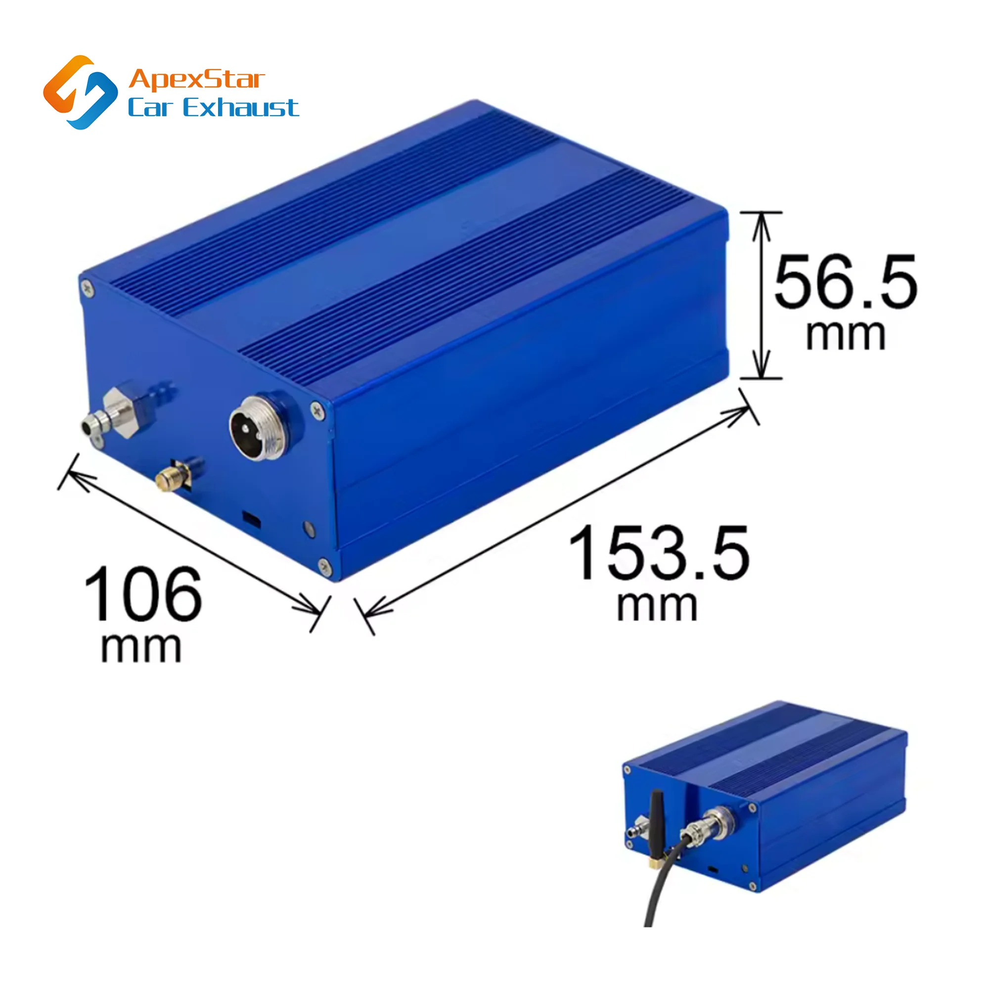 ApexStar Auto Uitlaatpijp Systeem Regelklep Sets Vacuüm Controller Apparaat Afstandsbediening Schakelaar Universele 51 60 63 70 76 MM