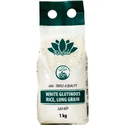 Klebriges 1kg weißes, klebriges und lang körniges Reis-Reisfeld