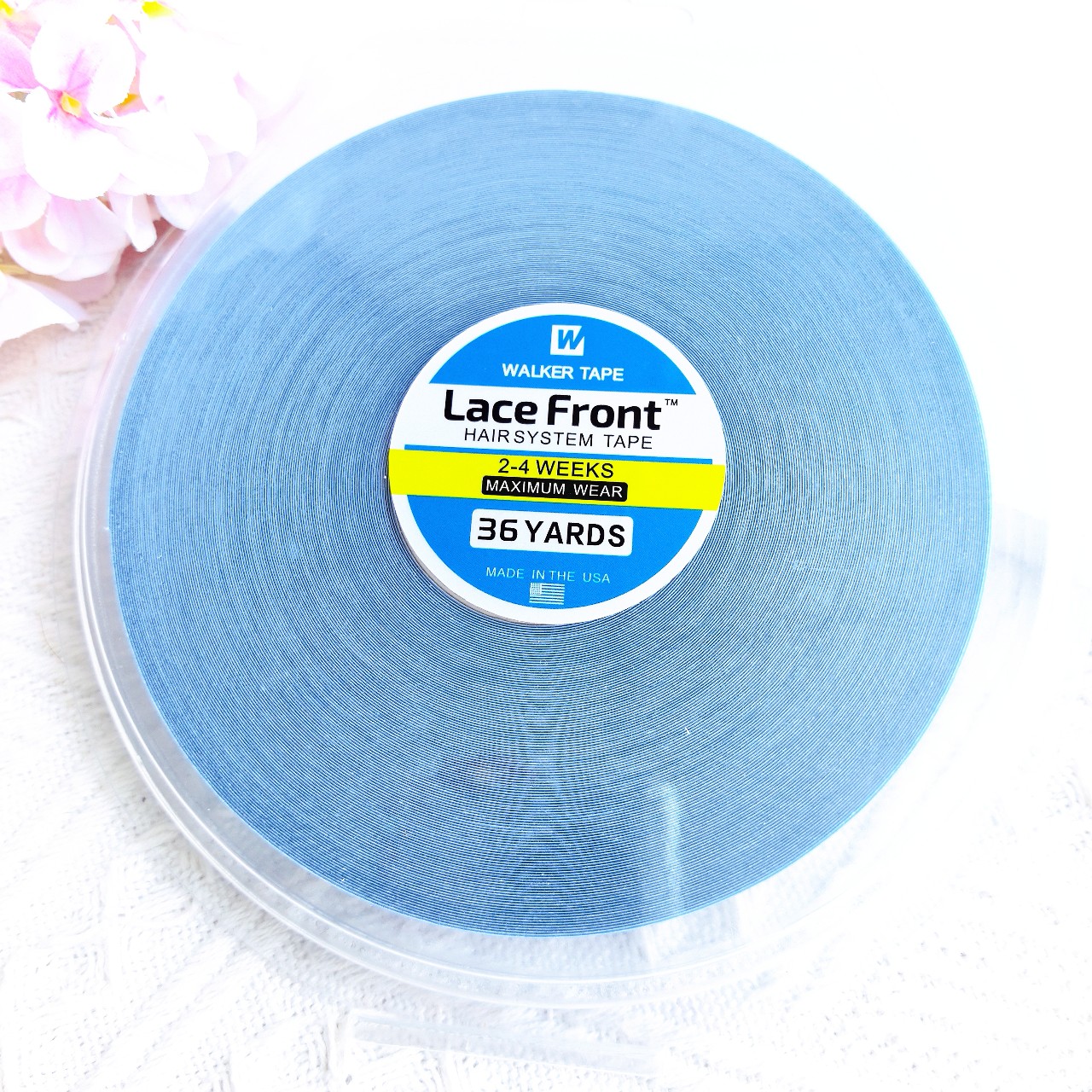 36/12/3 yards Haar Systeem Tape Dubbelzijdig Walker Tape Blauw Kant Voor Pruik Tape Voor toupet Transpiratie Ultra Hold Pruik Tape