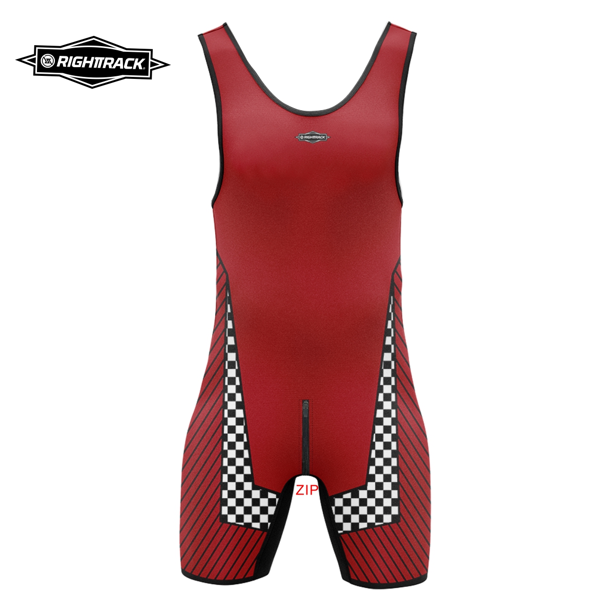 Camisetas de lucha libre para hombre, monos sexys con cremallera frontal y trasera para perro, camisetas interiores de una pieza RT, ropa de dormir sin mangas para levantamiento de pesas