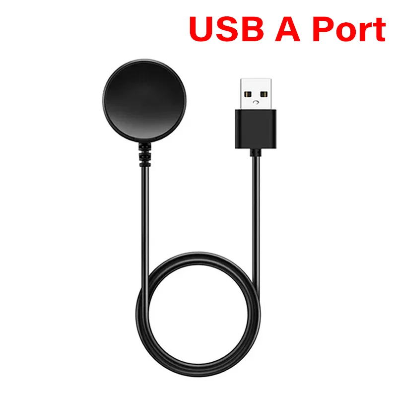 Horloge Draadloze Oplader Voor Samsung Galaxy Horloge 3 4 5 6 7 8 Pro Actieve 2 Draagbare USB Type C PD Kabel Snel Opladen Dock Station