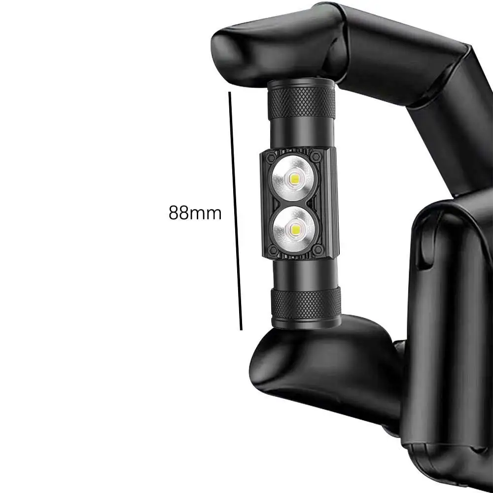 Newest Type-C USB led headlamp Fishing 18650 headlight Torch Hunting head lamp Camping Headlamp Flashlight head light