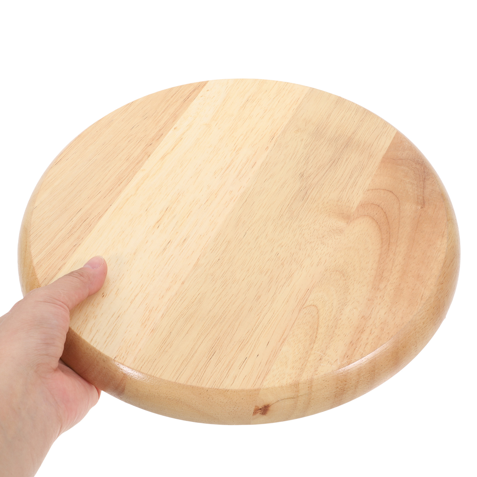 Taburete redondo de madera maciza, asiento de repuesto, accesorios para sillas de Bar, piezas para sillas de comedor de madera dura, muebles para restaurante, Hotel y Pub