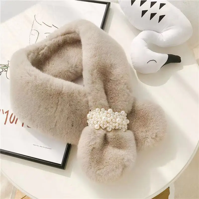 Otoño Invierno mujer bufanda cálida suave acogedora estilo coreano versátil cuello más cálido envoltura moda accesorios para clima frío