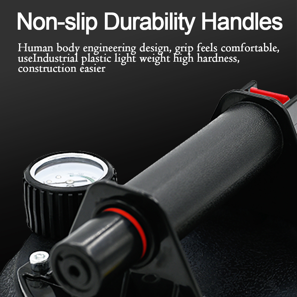 8 Inch Vacuum Suction Cup Glass Lifter Powerful Heavy Duty Vacuum Lifter for Granite & Glass Lifting Window Replacement