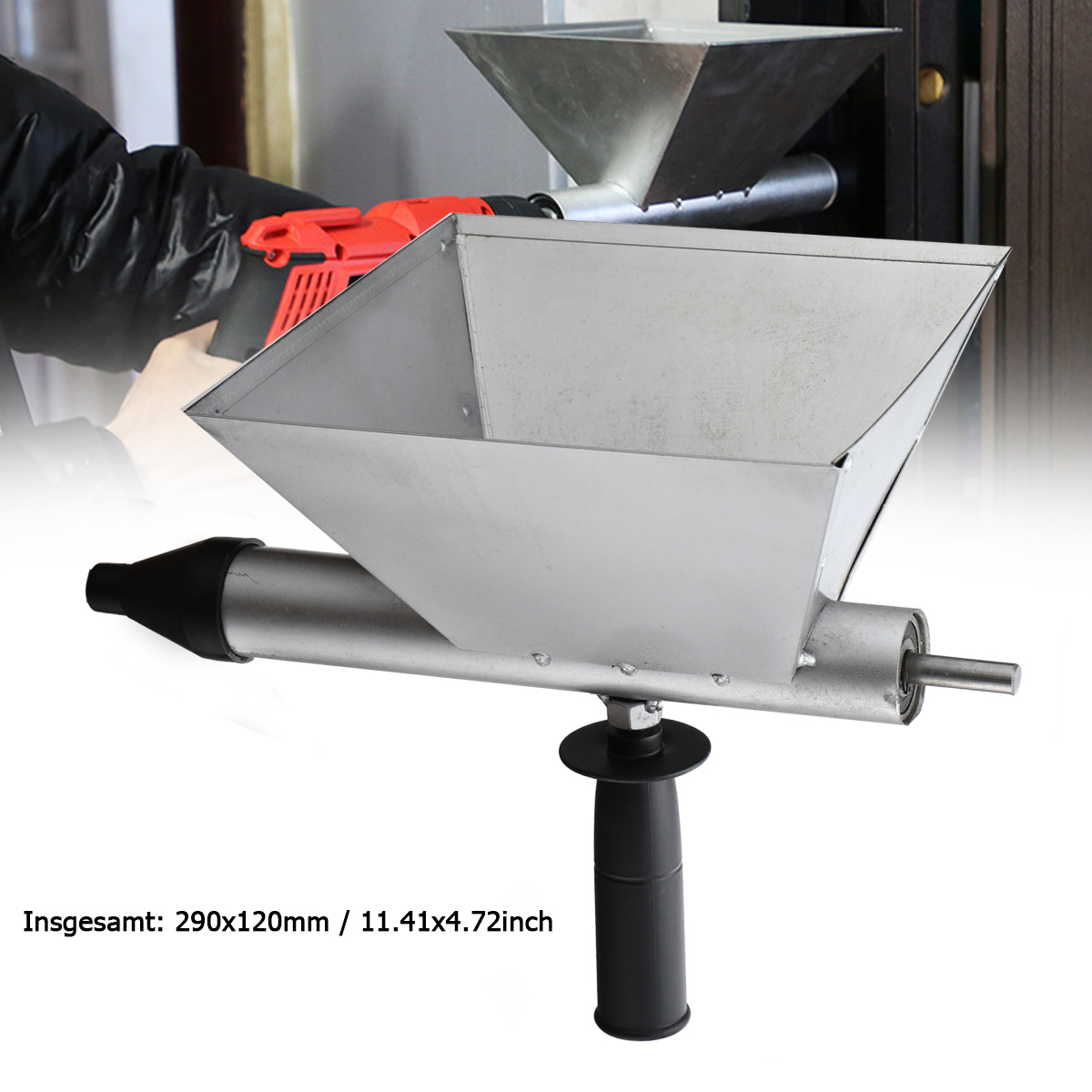 Bomba de cemento y cal, máquina de lechada apuntadora, pistola de calafateo, herramientas de llenado de lechada, pulverizador automático de mortero de lechada