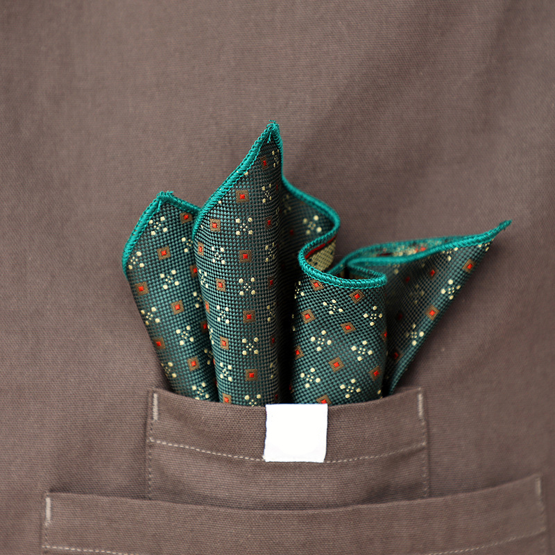 メンズフラワーシルクスクエアハンカチ,韓国ファッション,カシミアブラウン,紳士服,タキシード,ハンキーギフト,23cm,新品