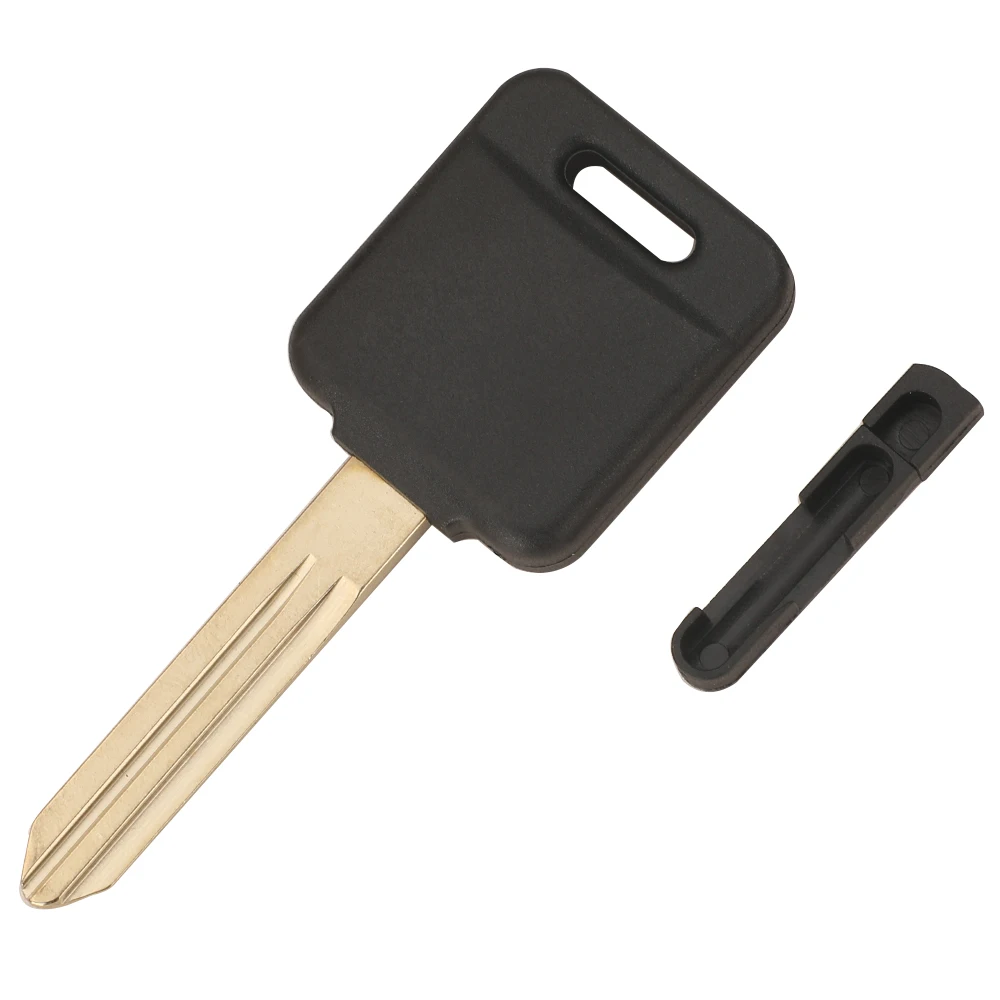 jingyuqin 10pcs/lot Remote Ignition Key Transponder Key Shell For Nissan Qashqai Tiida Uncut Blade Car Key Case