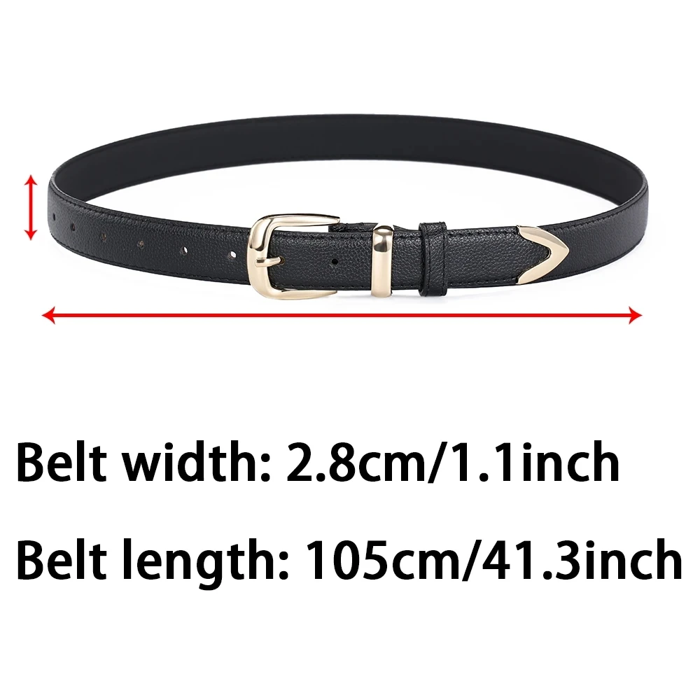 1 pçs cinto feminino simples moda agulha fivela cinto casual versátil coreano cinto de couro do plutônio com calças jeans cinto senhora cintos
