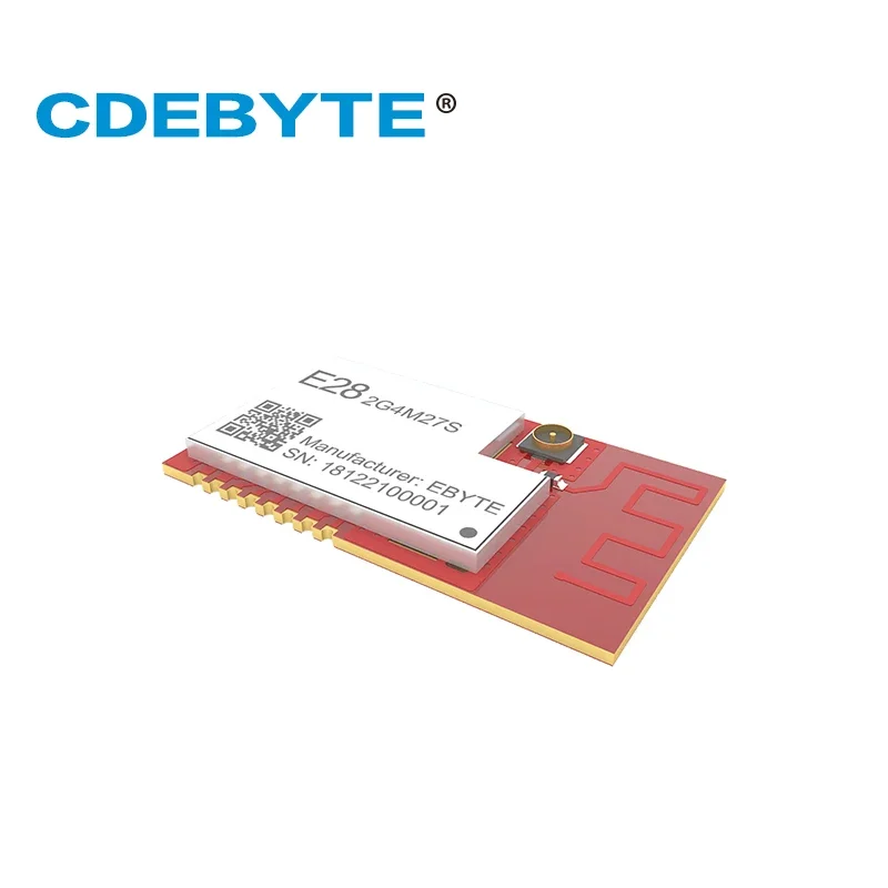 2pcs ebyte sx1281 lora modul 2,4 ghz drahtloser transceiver E28-2G4M27S 27dbm spi langstrecken ble smd rf sender empfänger iot