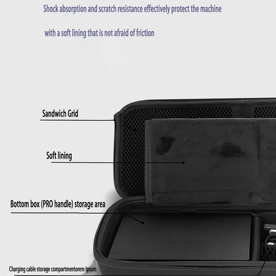 Für Switch Aufbewahrungstasche, Switch OLED Schutzhülle, NS Ladestation tragbare Harttasche NS Halterung Tasche