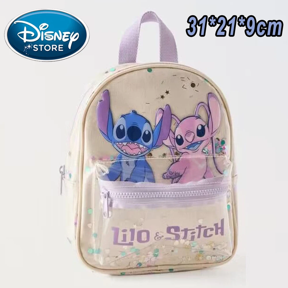 Disney dos desenhos animados mochila feminina mickey mouse pato donald padrão estudante saco de escola grande capacidade mochila meninas bolsa de ombro