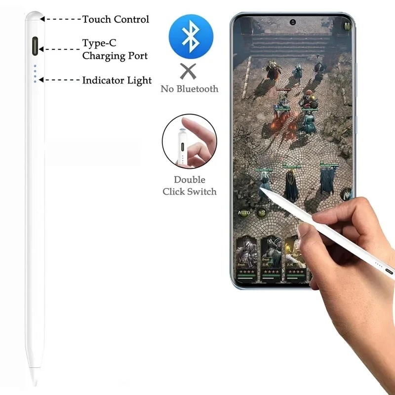 Universeller Touchscreen-Stift, kompatibel mit iOS/Android/Windows-Tablet und Mobiltelefon, geeignet für Samsung Huawei Xiaomi