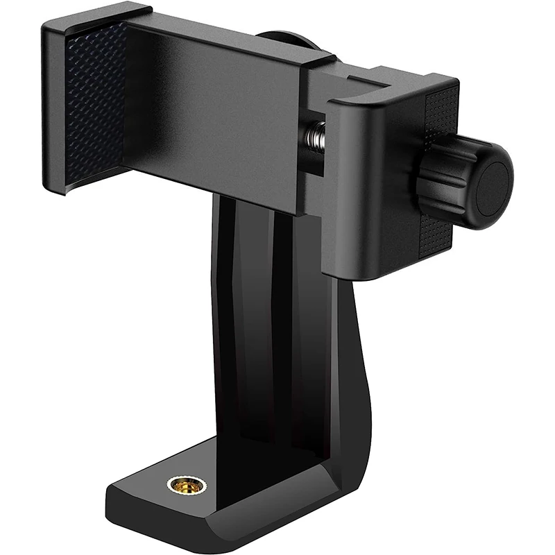 Phone Holder Vertical Horizontal Tripod Mount Adapter Rotatable Adjustable Clip for iPhone Android Selfie Stick Camera Stand