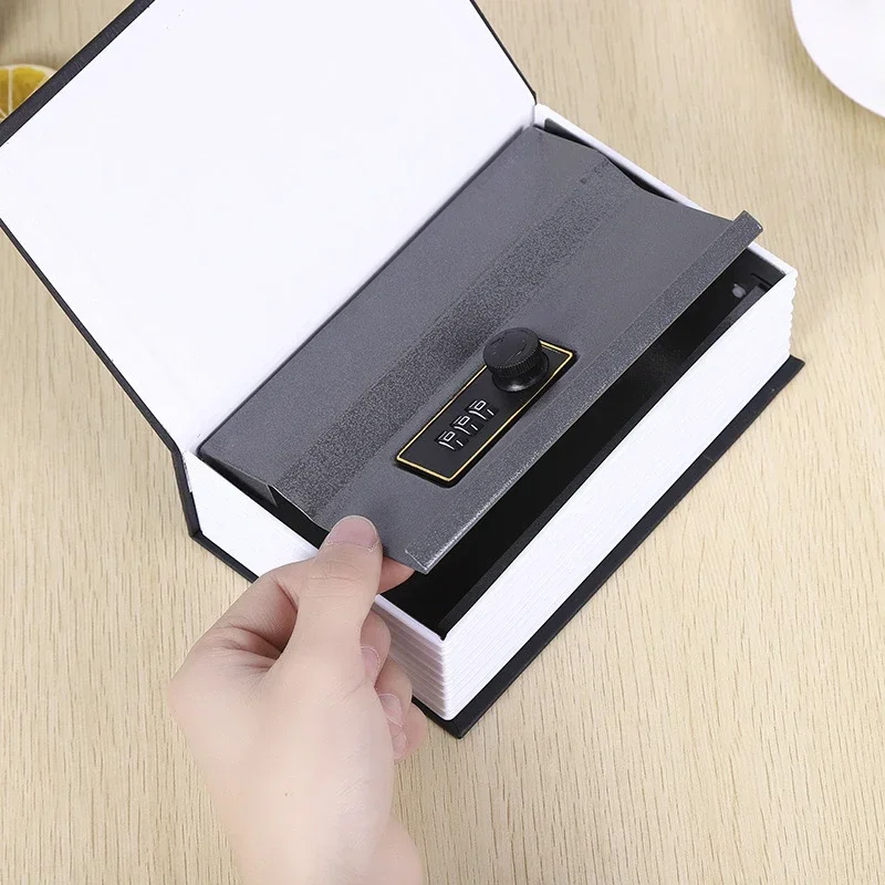 Kreativer Buchsafe, englisches Wörterbuch, Buchsafe, Aufbewahrungsbox, sichere Sicherheit, versteckter Safe, dekoratives Buch