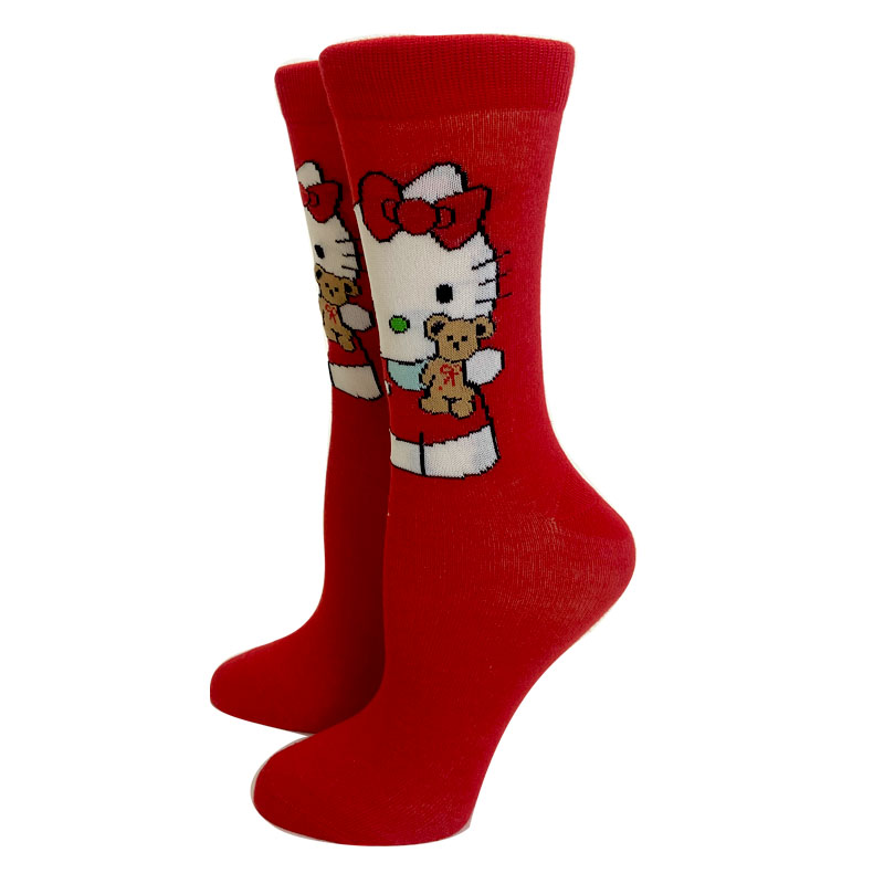 애니메이션 새로운 패션 다채로운 재미있는 캐주얼 긴 양말, 원피스 하라주쿠 귀여운 만화 고양이 크리에이티브 남성 양말, 크기 35-44