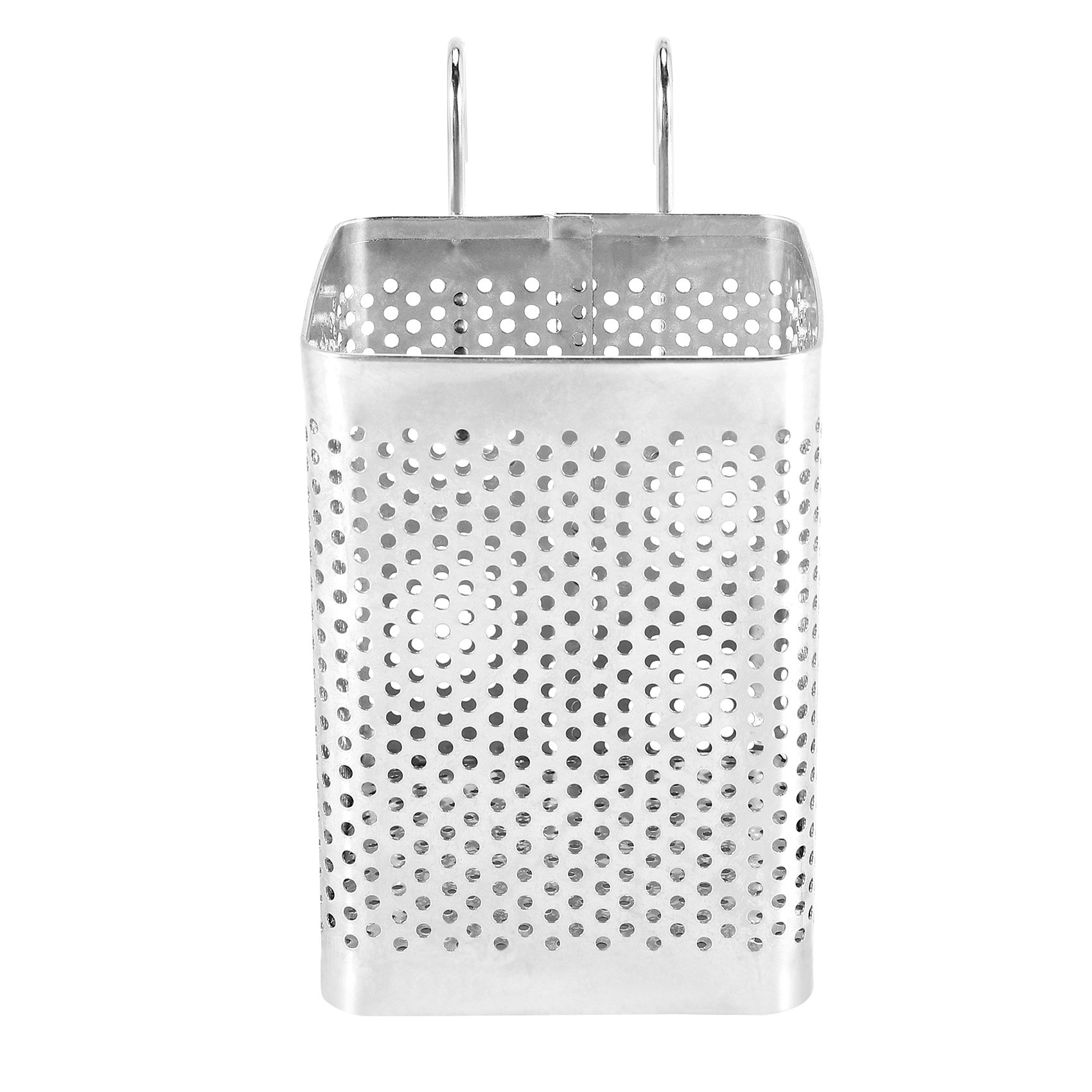 BABQ Stainless Steel Chopsticks Holder Hanging Cutlery Drying Basket Tableware Drainer with Hooks Kitchen Utensil(B)