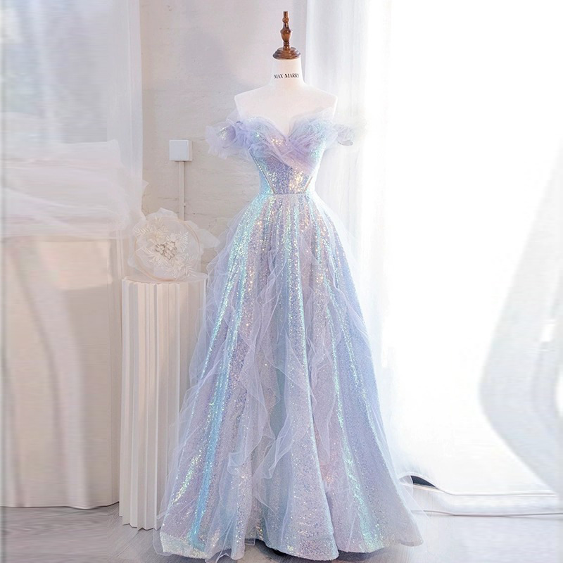 Утягивающее вечернее платье без бретелек, новое французское банкетное нишевое платье на одно плечо, высококачественное летнее платье для дня рождения для женщин