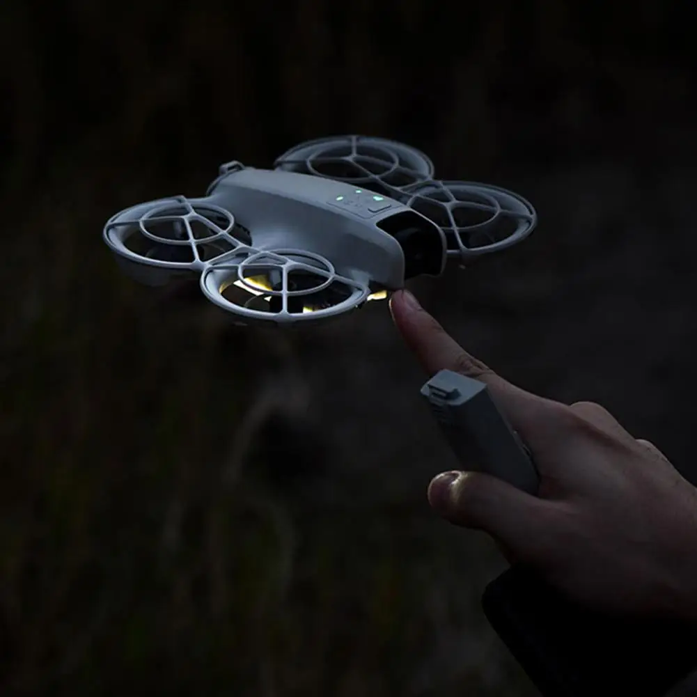 For DJI NEO LED Navigation Light Drone Landing Gear Night Light Luminous Tripod Built-in Battery Rechargeable Lamp Accessories
