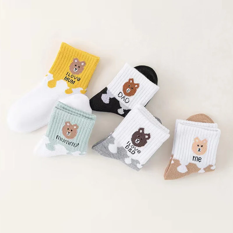 5 pares de calcetines de bebé calcetines tobilleros elásticos de corte bajo calcetines infantiles para recién nacidos niños niñas calcetines de bebé