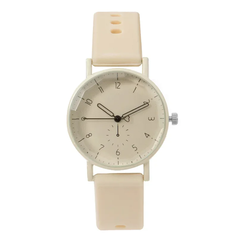 2025 nuevo reloj de Mujer, reloj de cuarzo con correa de silicona a la moda, reloj de pulsera deportivo Para estudiantes, Relojes Para Mujer, reloj Dropshipping
