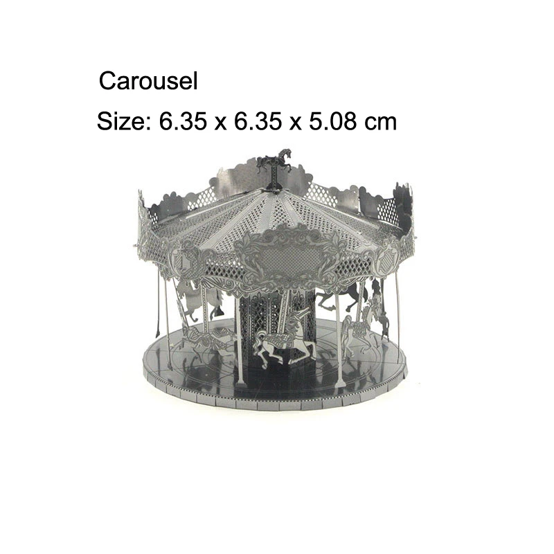 Building Series 3D Metal Puzzle  model KITS Assemble Jigsaw Puzzle Gift Toys For Children