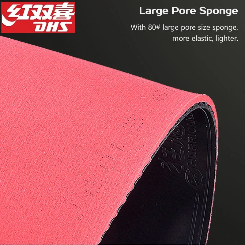 Original DHS Hurricane8-80 Hurricane 8-80 Pips-In H8-80 ตารางเทนนิสยางปิงปอง Tenis De Mesa Hurricane-8-80