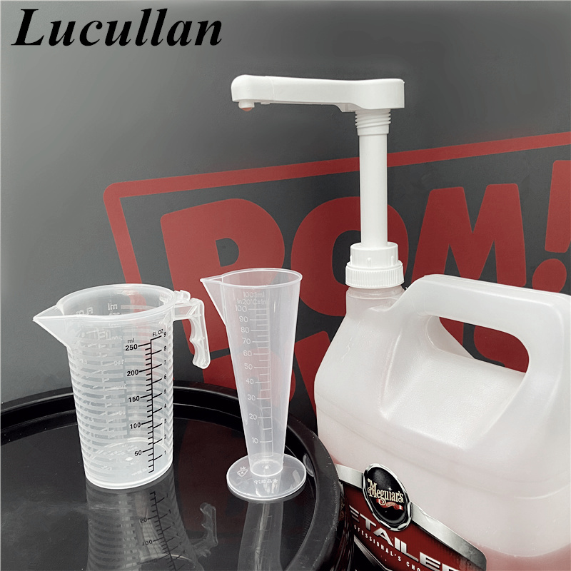 Lucullan Chăm Sóc Xe Gallon Bơm Hộp Chia Cho Chai Rò Rỉ Chứng Minh Cho Mặt Kính Nhựa Bình Đựng Chất Lỏng Subpackage Dụng Cụ