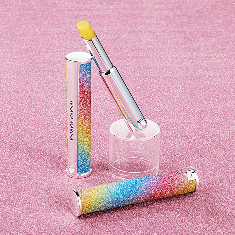 SENANA 별이 빛나는 하늘 변색 립스틱 모이스춰 라이징 영양 립밤 오랫동안 지속되는 개선 껍질 립 케어 메이크업 화장품