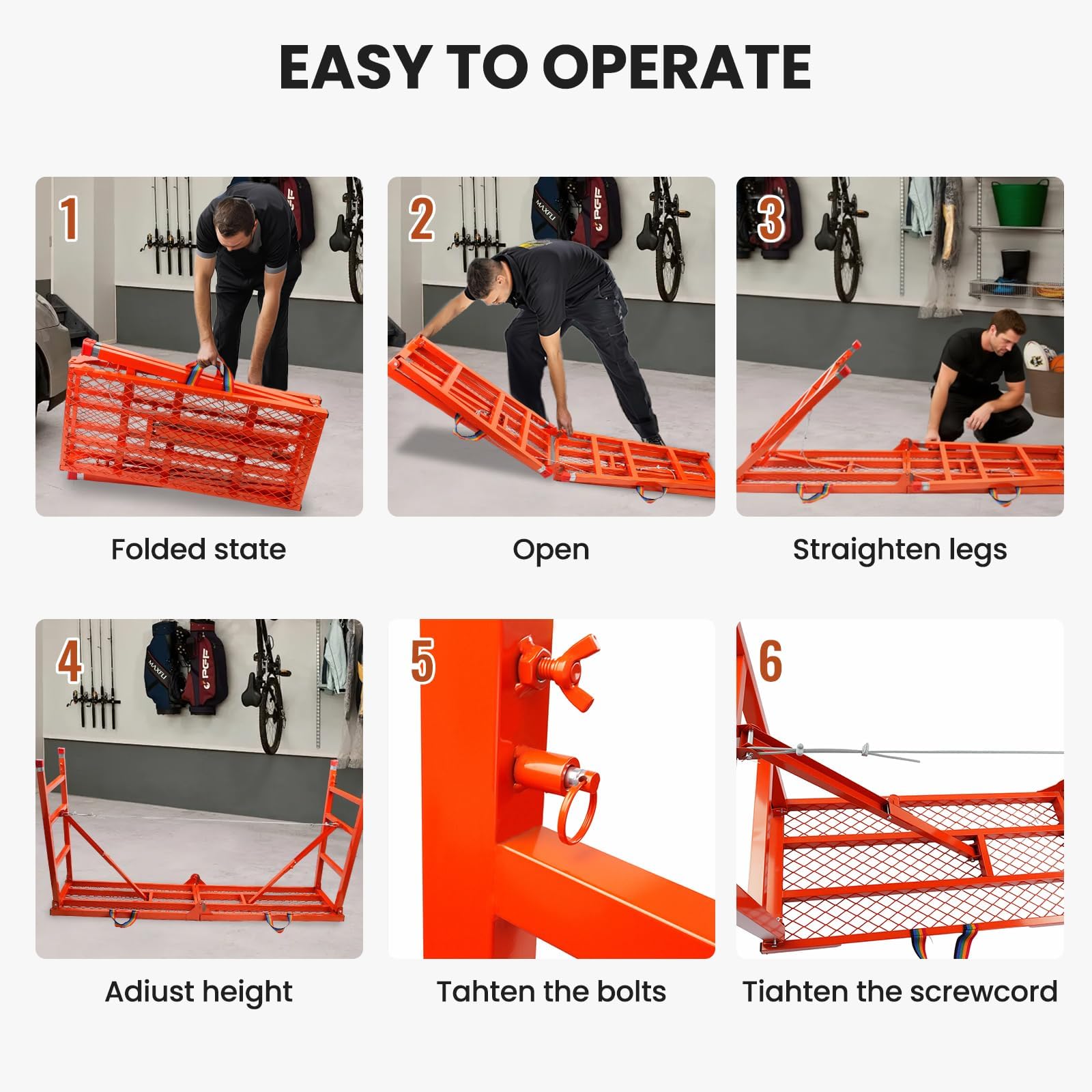 150*40CM Mobile Lifting Folding Scaffolding Renovation Climbing Platform Thickened Work Horse Portable Quick Assembly Scaffold