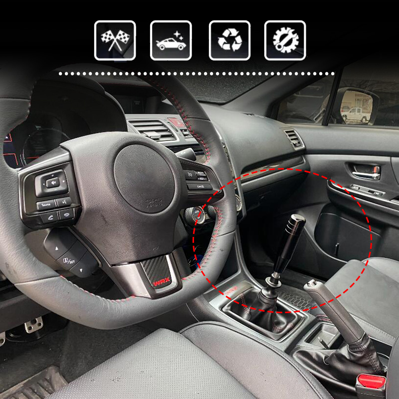 18 センチメートル車のユニバーサルギアシフトノブ MT ギアスティックレバーシフターノブハンドルアルミ拡張ギアシフターギアヘッドノブマニュアル