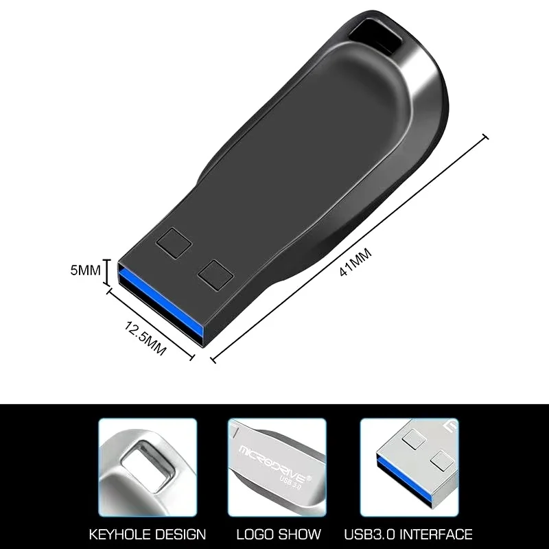Clé USB haute vitesse 128 go 64 go 32 go 16 go clé USB 3.0 pour le stockage et le transfert de données