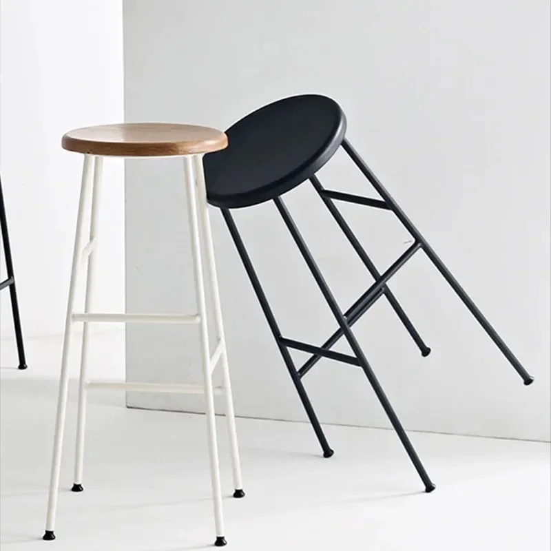 Sandalyesi-ミニマリストの木製バーチェア,金属製ダイニングチェア,屋外ゲーム,キャンプ,家庭用家具