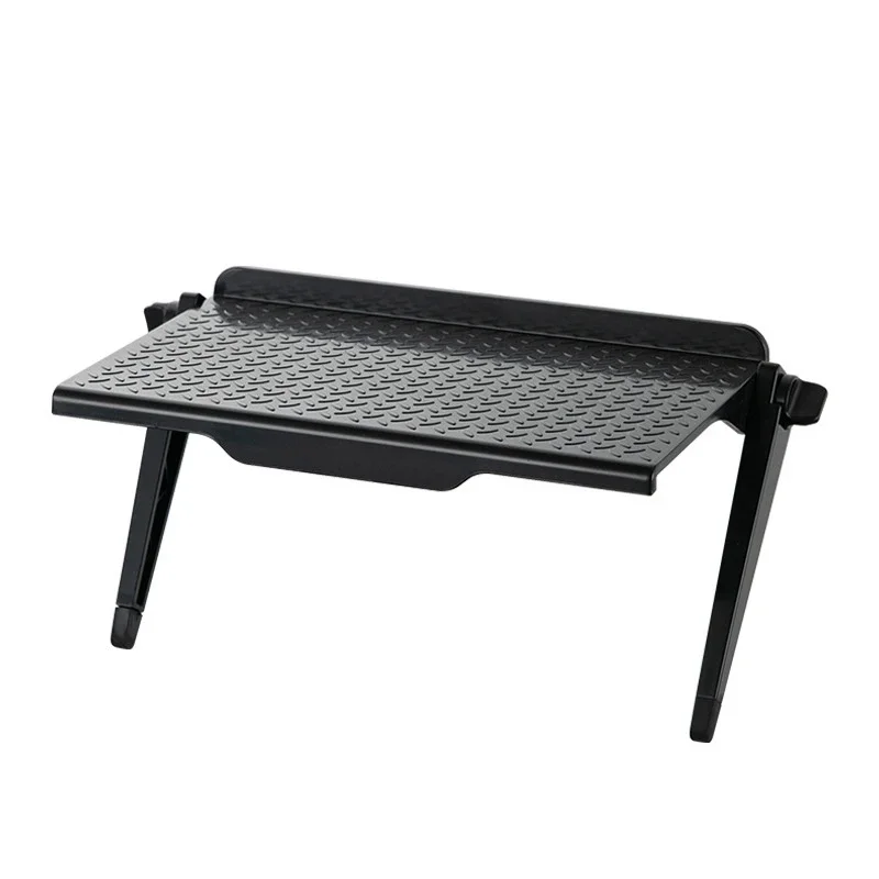 Rack per Monitor per Computer senza perforazione Rack di stoccaggio per Router con staffa per schermo Set-Top Box in plastica