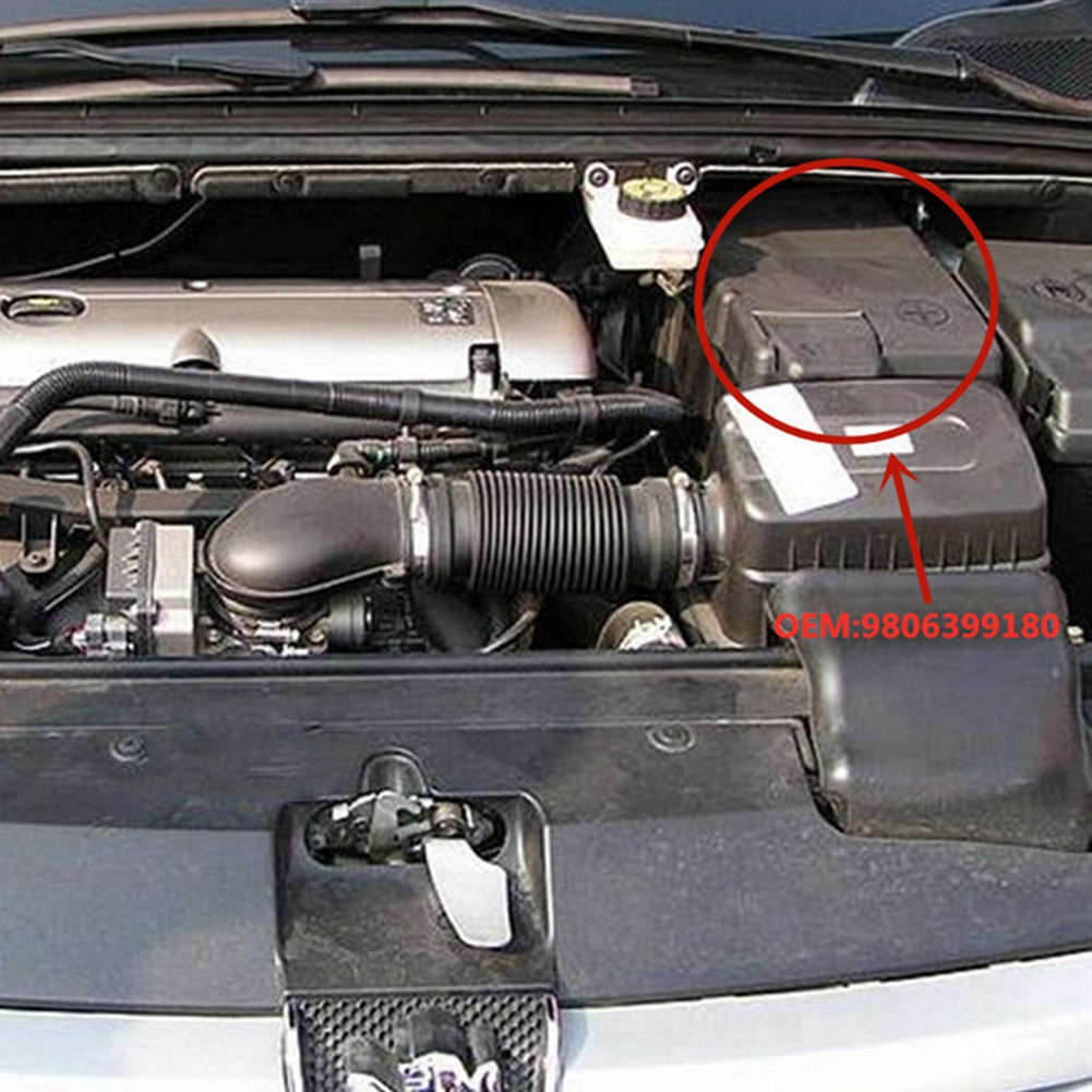 プジョー307, 308, 3008, 407,シトロエンピカソc4,5615g8用バッテリートレイシールド,上部カバー