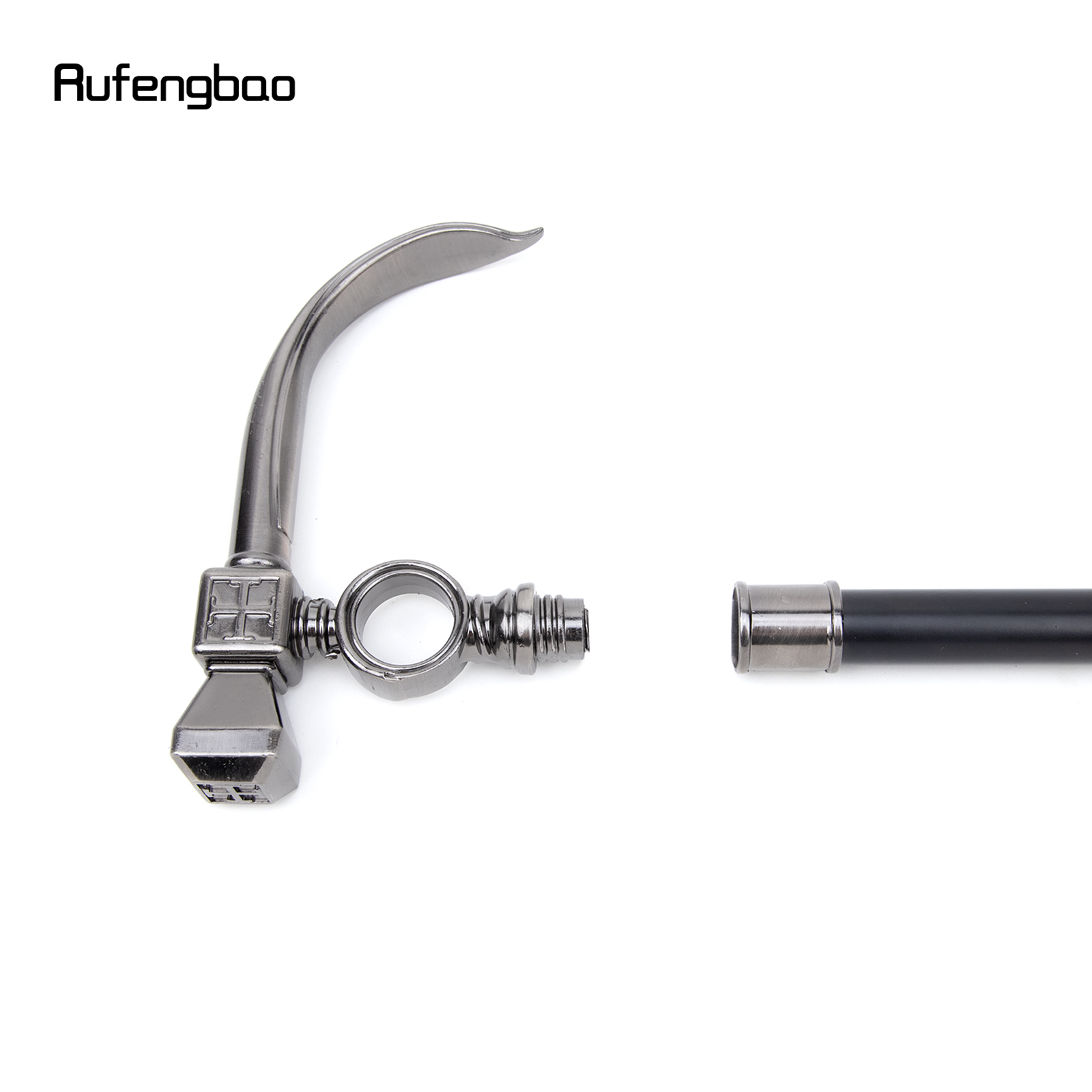 Martelo longo moda bengala decorativa vampiro cospaly festa vintage elegante bengala halloween crosier 93cm