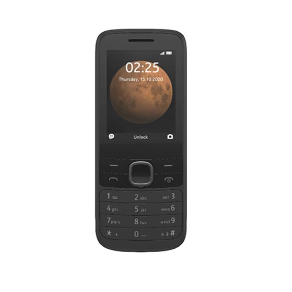 225 4G 휴대 전화 2.4" 듀얼 SIM 블루투스 1150mAh 배터리 용량 긴 대기 히브리어 키 사용 가능한 중고 전화