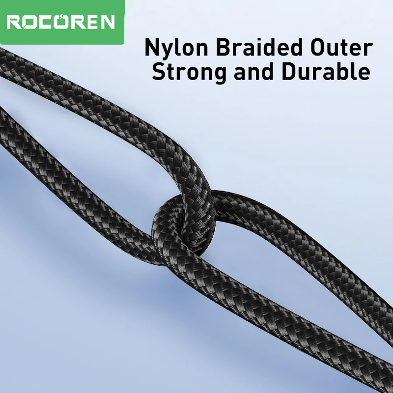 Rocoren USB タイプ C から 3.5 ミリメートルジャック AUX オーディオケーブルアダプタスピーカーヘッドフォンヘッドセット延長 Aux ワイヤーコード iPhone 15 Pro Max 用
